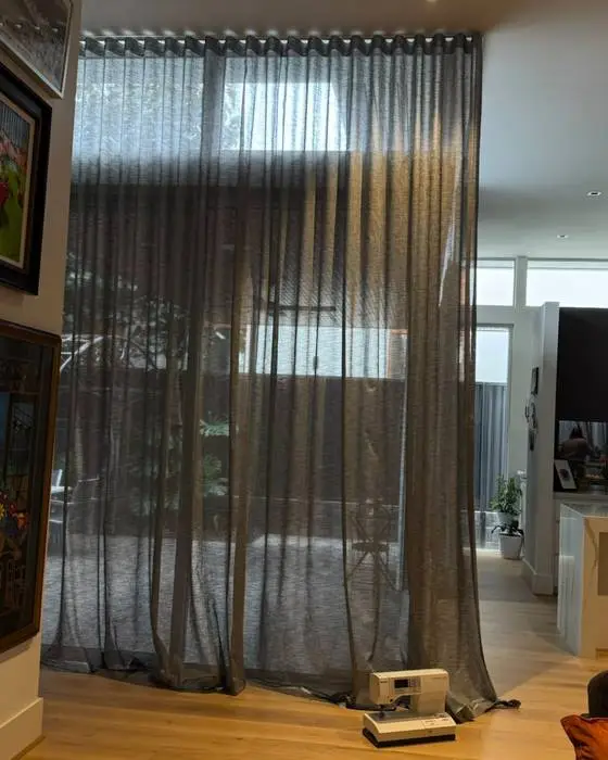 High-tech curtains