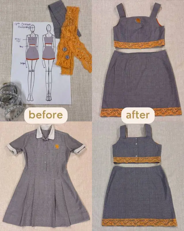 School Dress Transformation